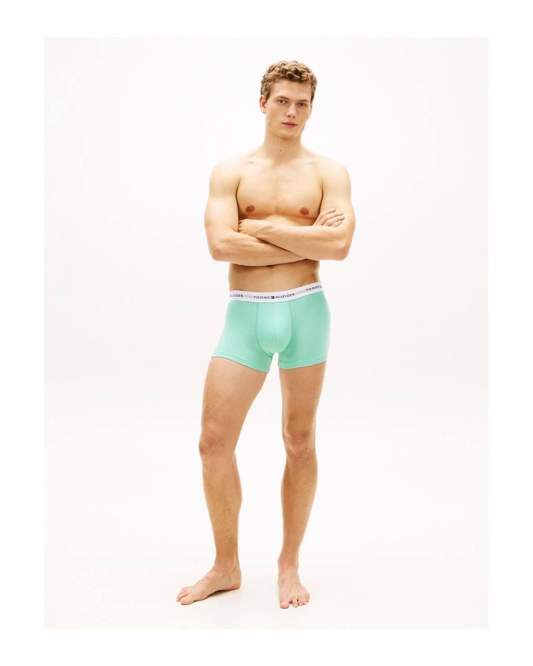 Tommy Hilfiger Gray 5P Trunk Multi for men