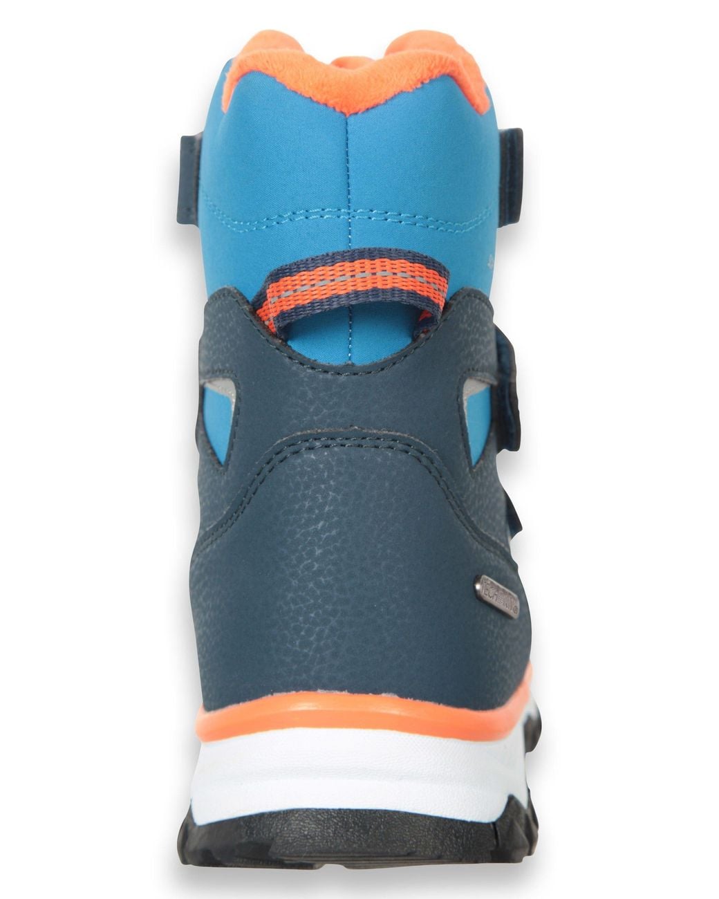 Mountain Warehouse Blue 'Slope' Non Slip Waterproof Touch Strap Warm Softshell Snow Boots