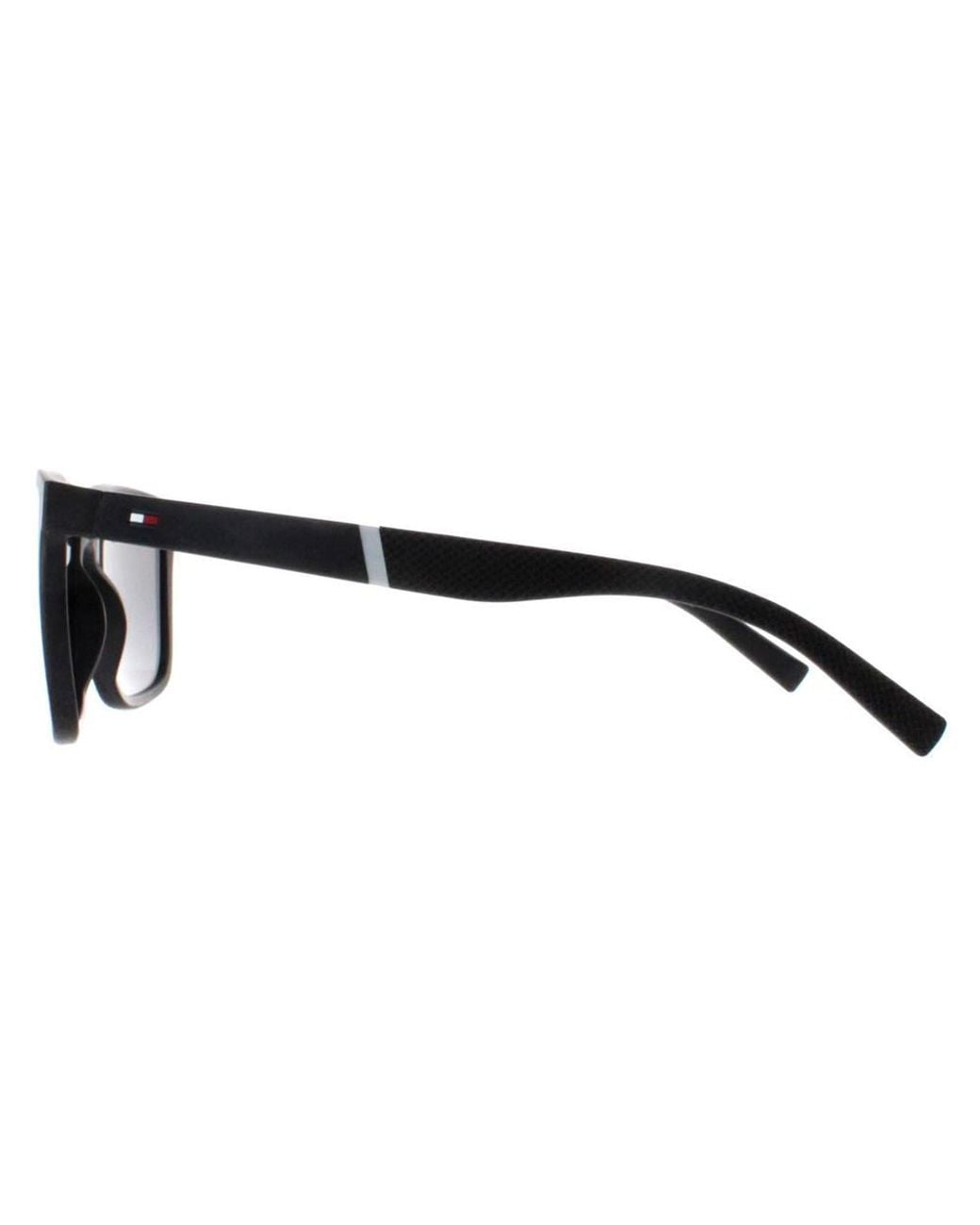 Tommy Hilfiger Gray Rectangle Matte Polarized Th 2043 for men