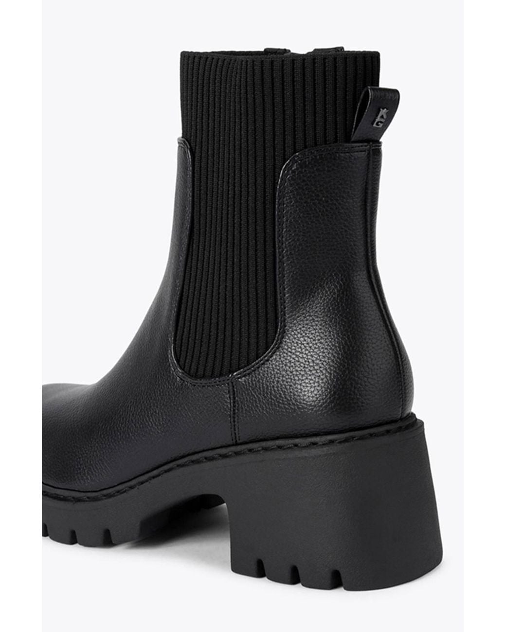 KG by Kurt Geiger Black 'Tess' Boots