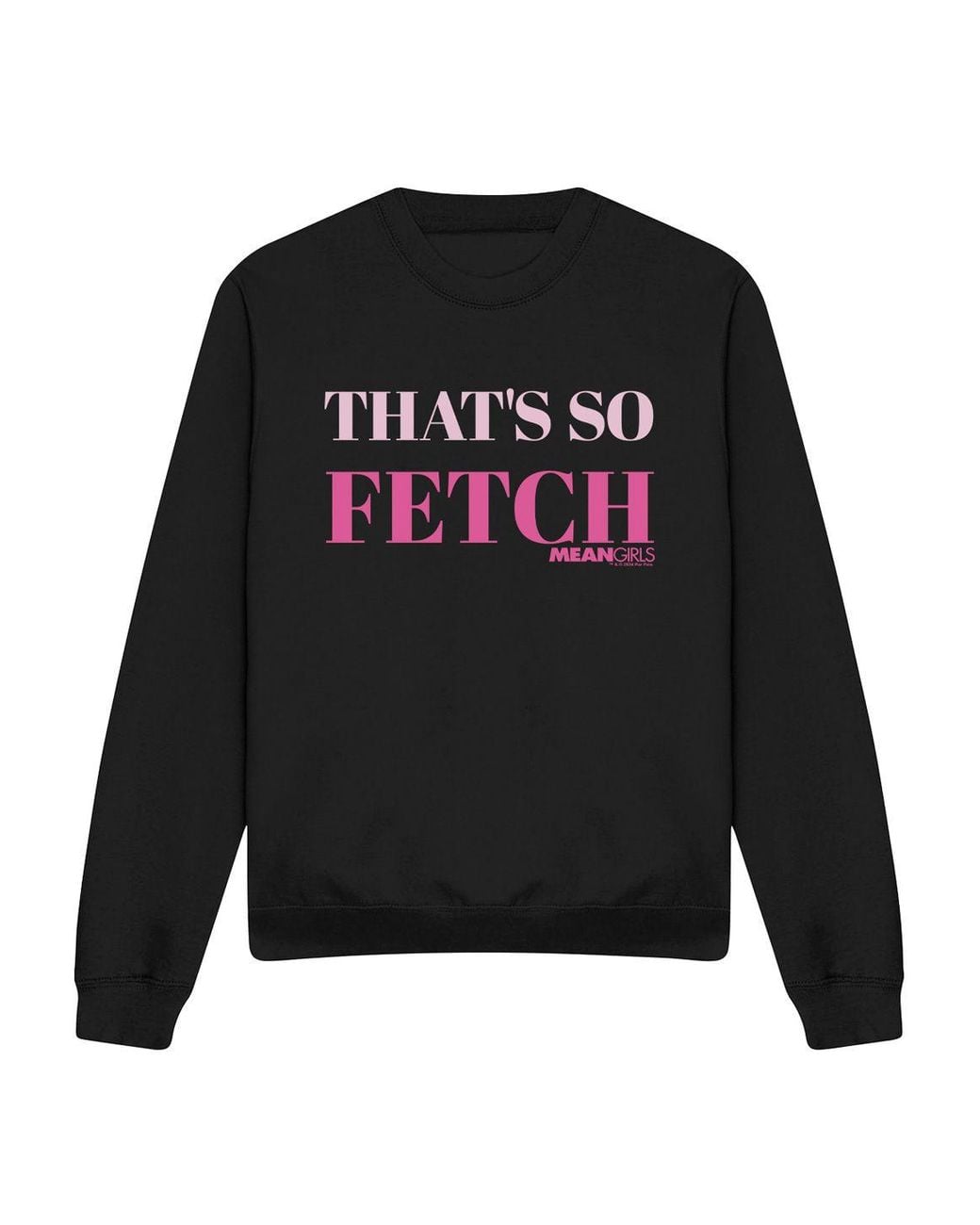 Mean Girls Gray That's So Fetch Crew Sweatshirt