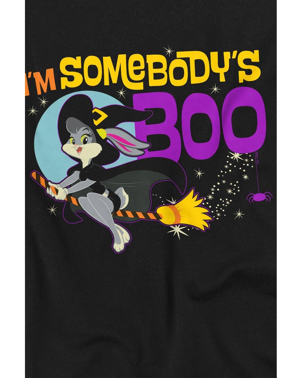 Looney Tunes Black Halloween Lola I'M Somebody's Boo T-Shirt