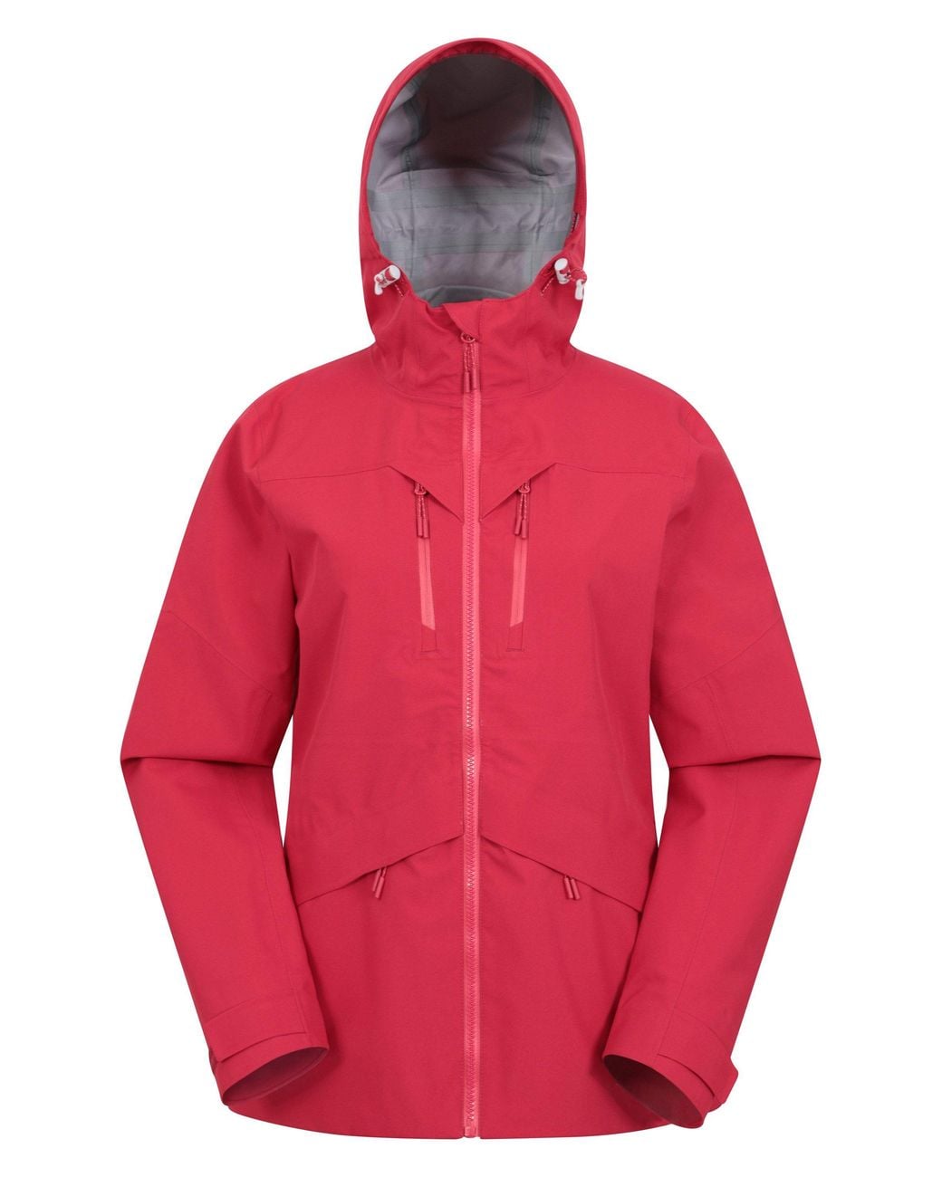 Mountain Warehouse Red 'Rhine Extreme' Waterproof Breathable Hooded 3 Layer Winter Jacket