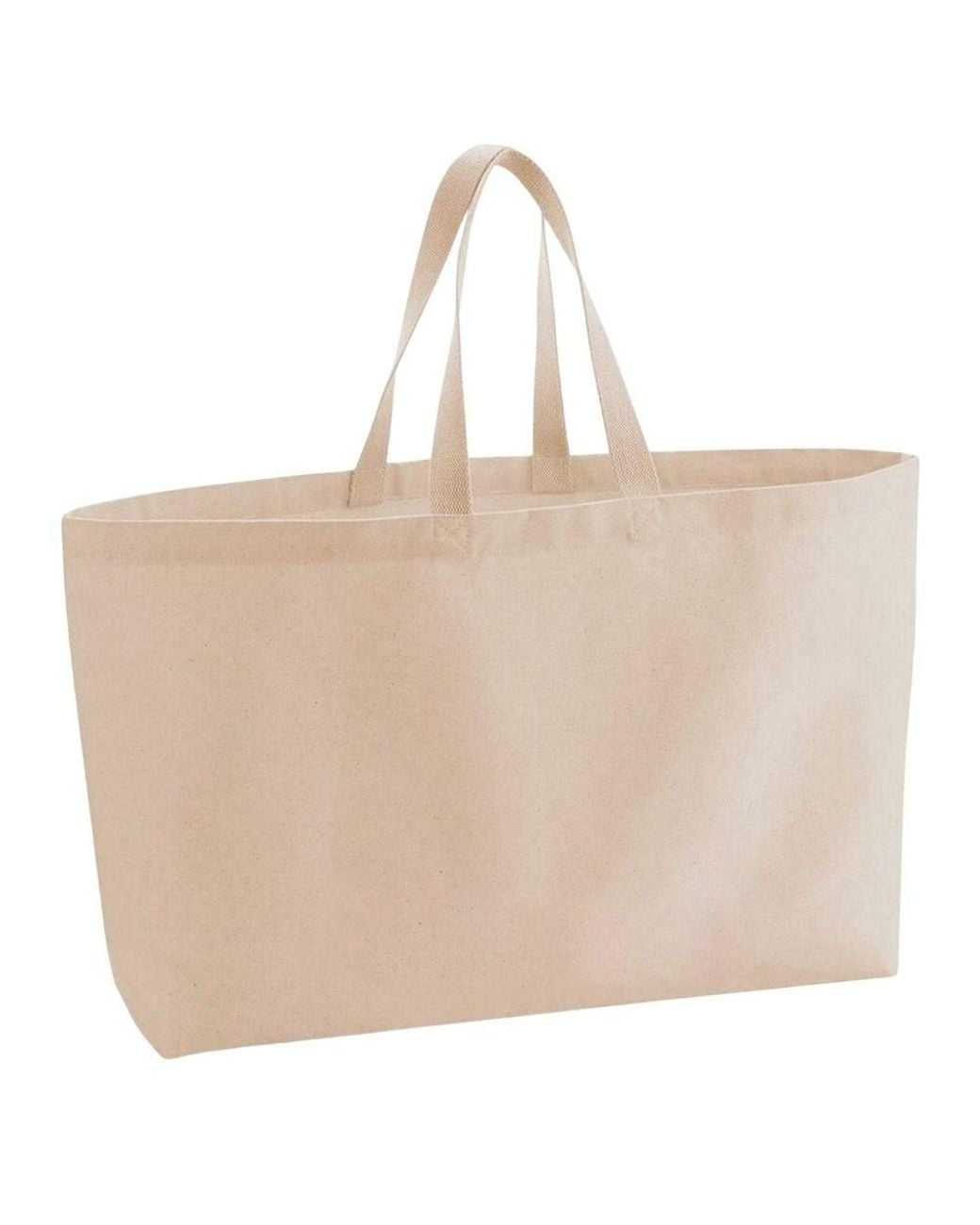 Westford Mill Natural Hannah Cotton Canvas Tote Bag for men