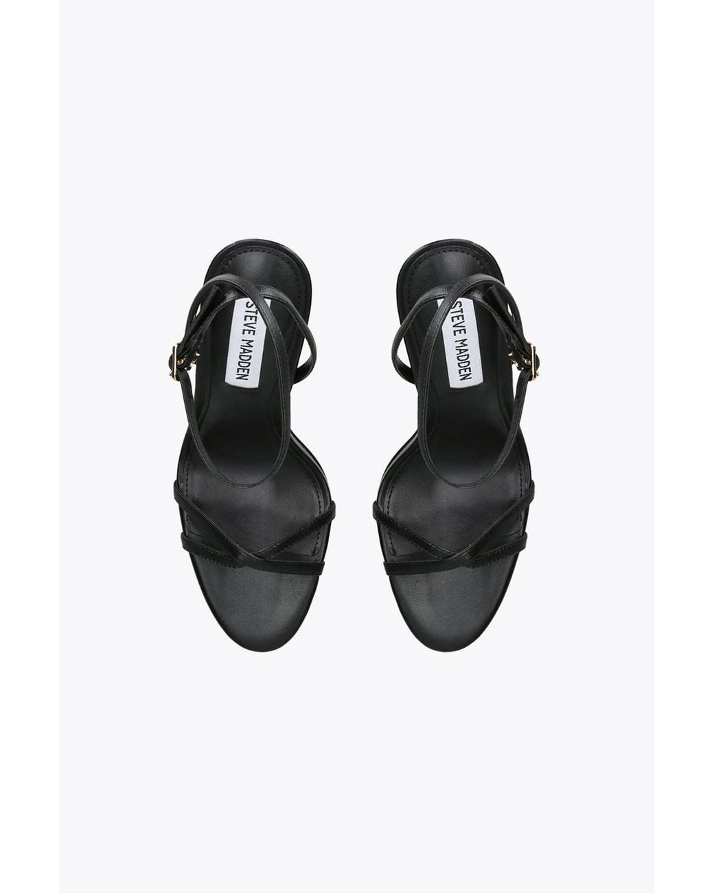 Steve Madden White 'Juniper' Leather Heels
