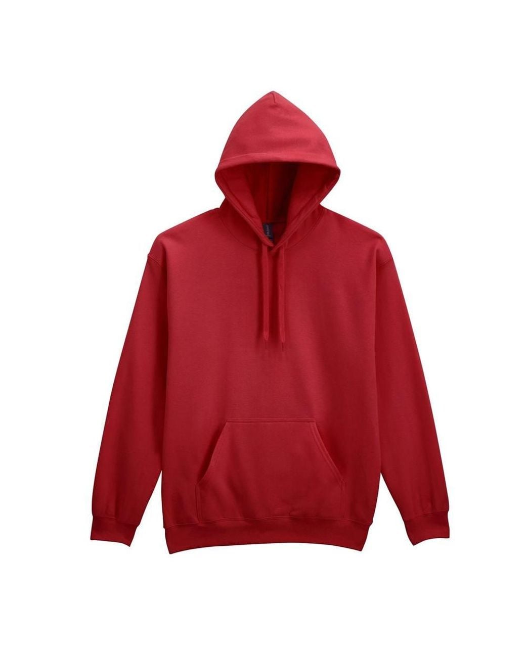 Gildan Red Softstyle Fleece Midweight Hoodie