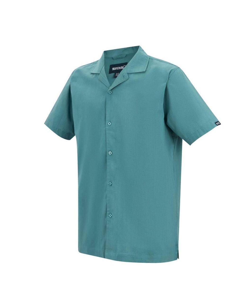 Regatta Blue Hadlin Short Sleeve Shirt for men