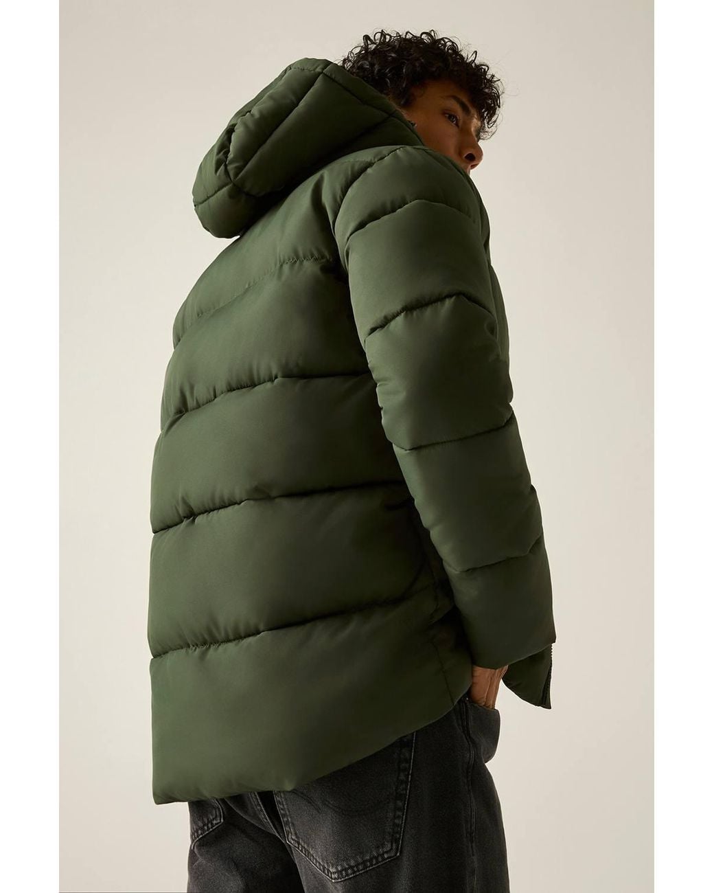 Regatta Green Waterproof Marek Short Quilted Jacket for men