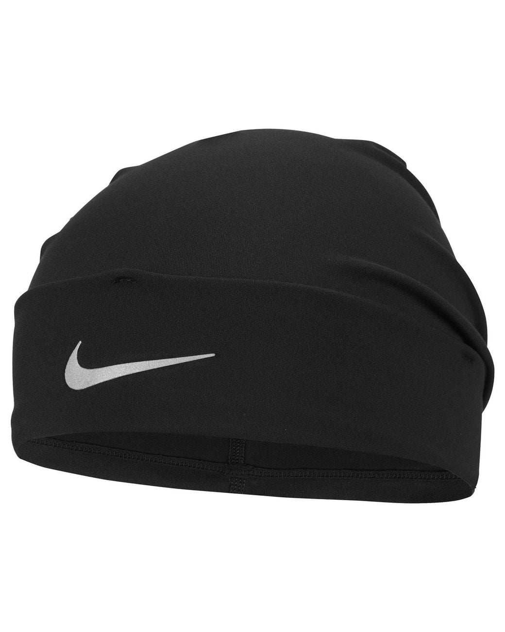Nike Black 2024 Cuffed Dri-Fit U Peak Beanie for men