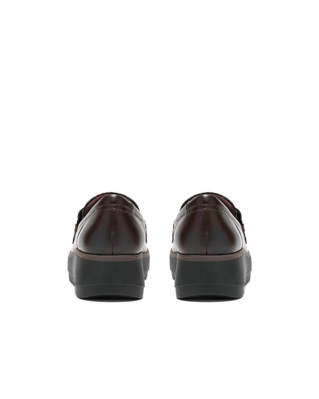 Clarks Black Zylah May Dark Interest Loafers, Slip Ons
