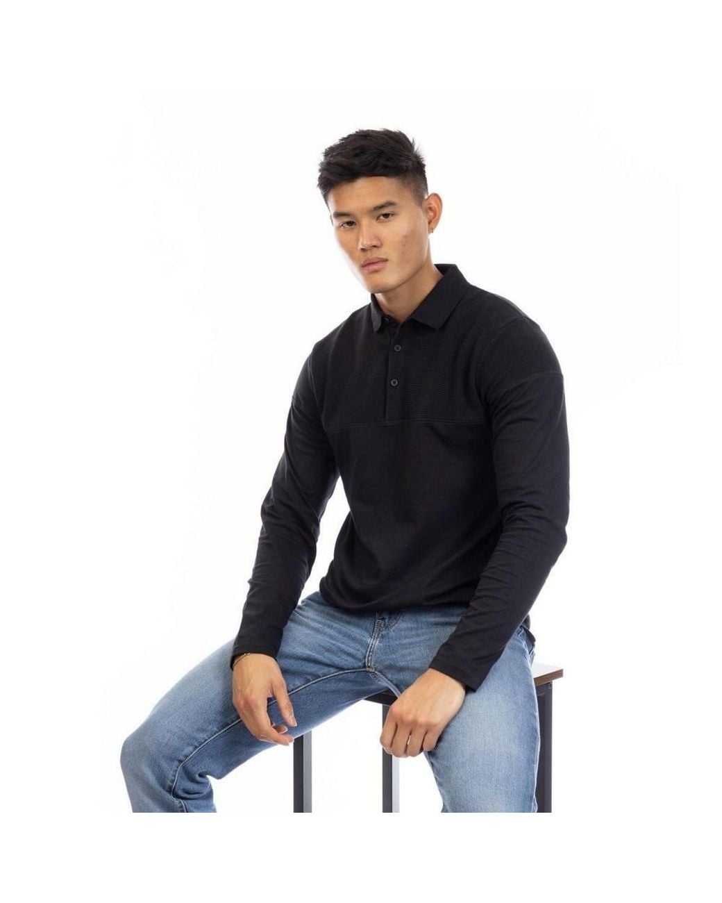 Peter Werth Blue Chessum Polo Shirt for men
