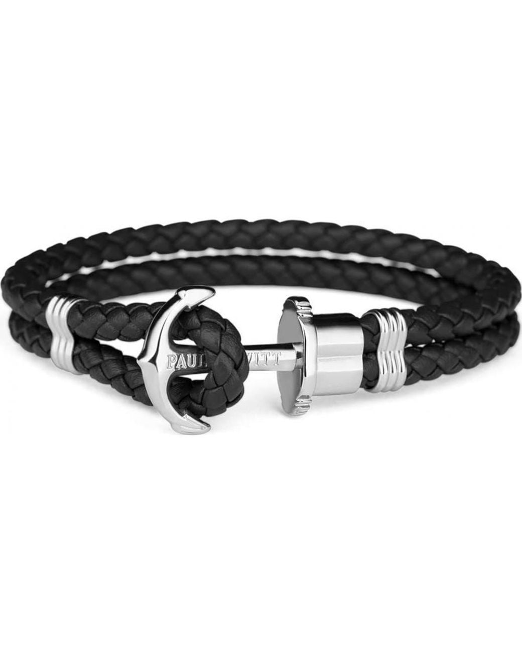 Paul Hewitt Black Ph-L-S-B-S Bracelet