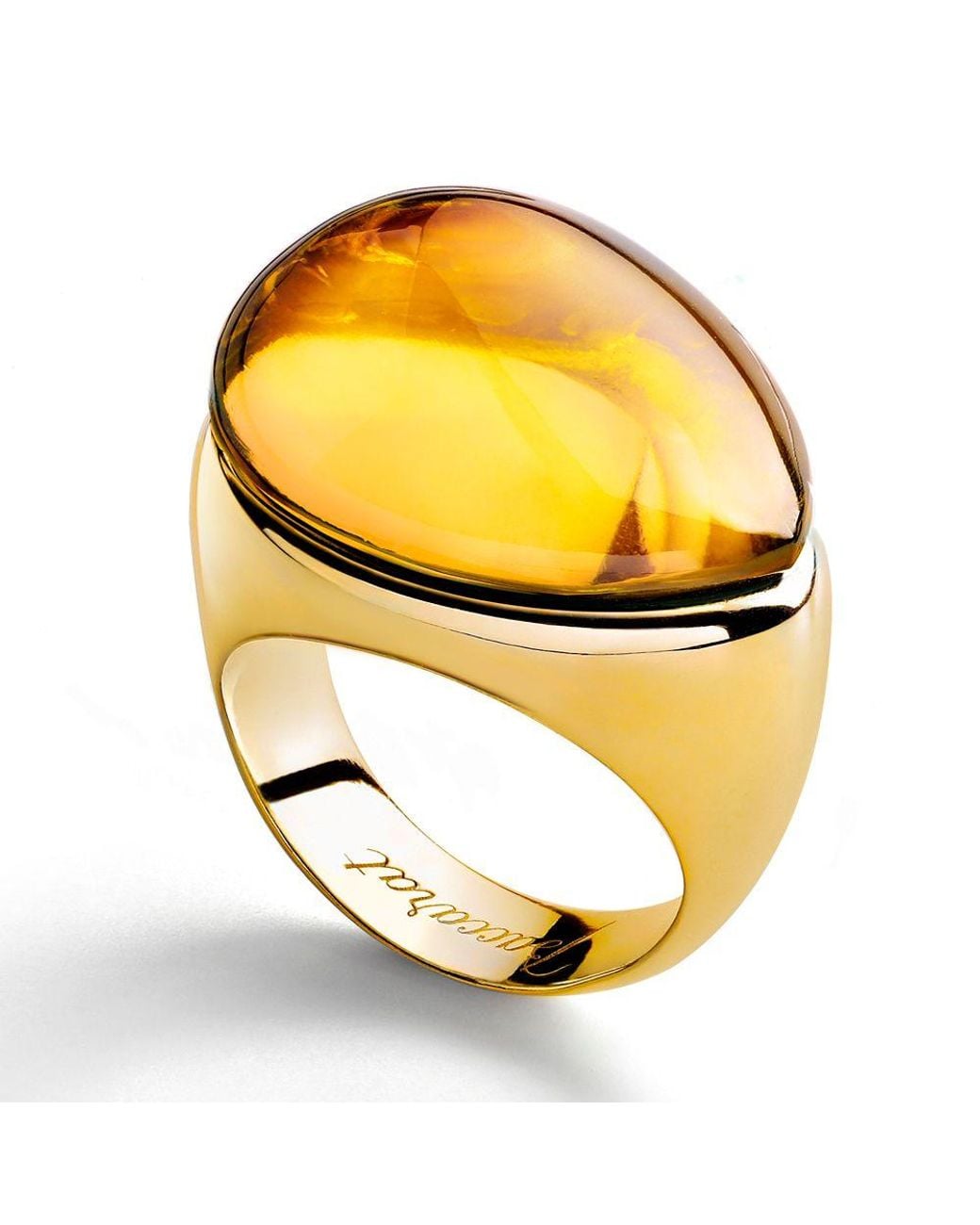 Baccarat Metallic Golden Glow Ring 2805637
