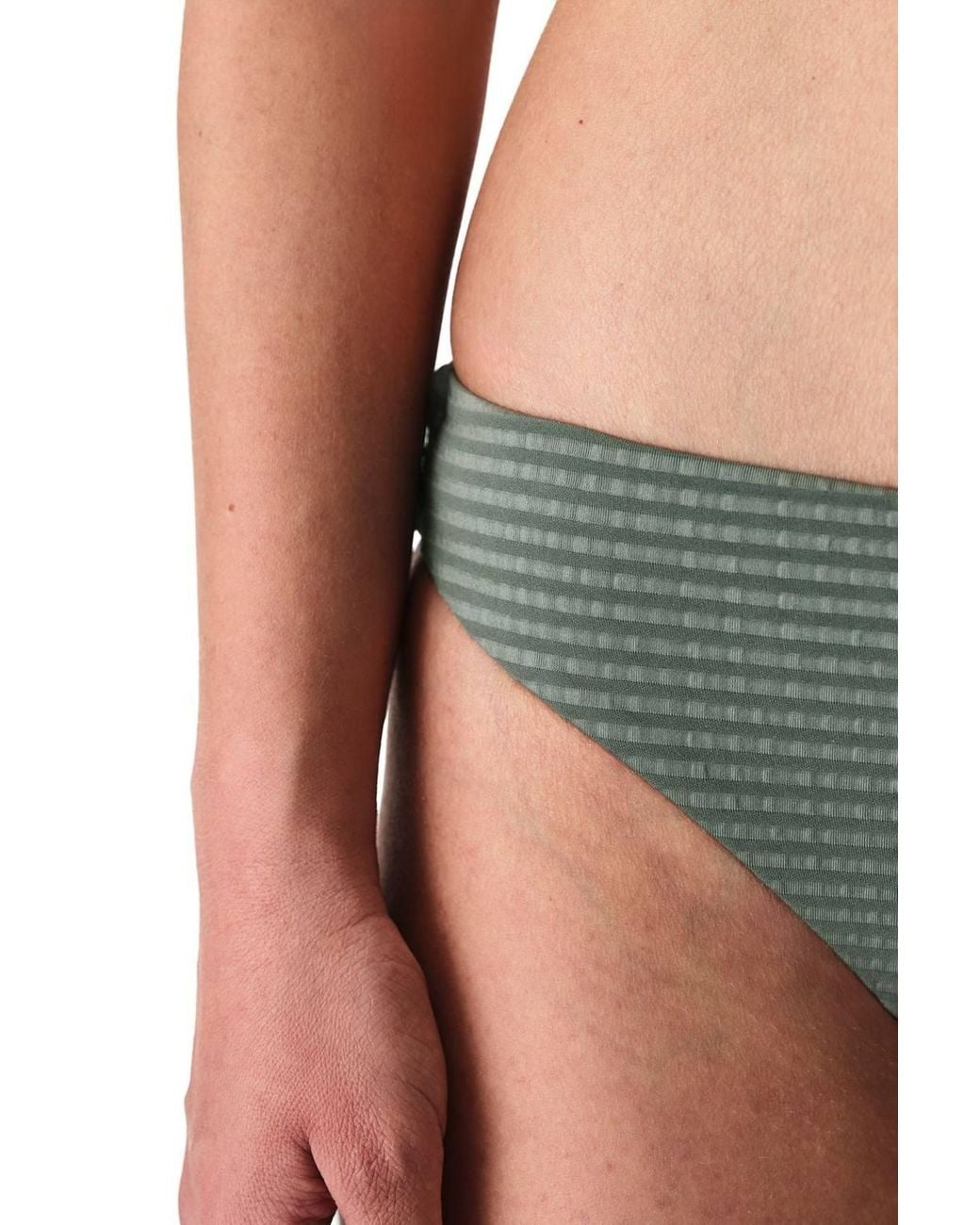 Penti Green Rana Textured High Waist Bikini Bottom