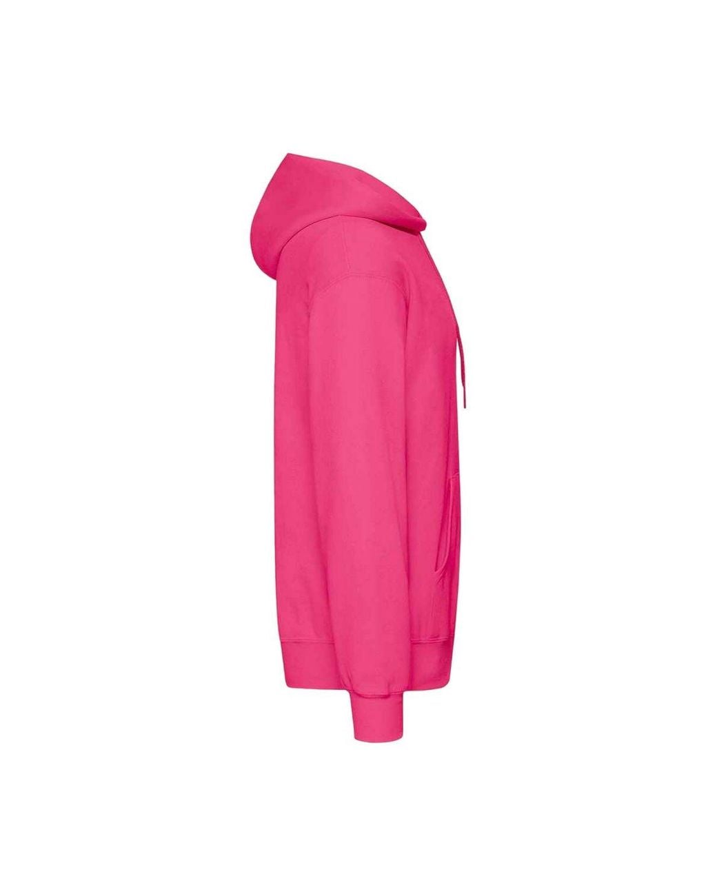 Fruit Of The Loom Pink Classic Hooded Sweatshirt for men