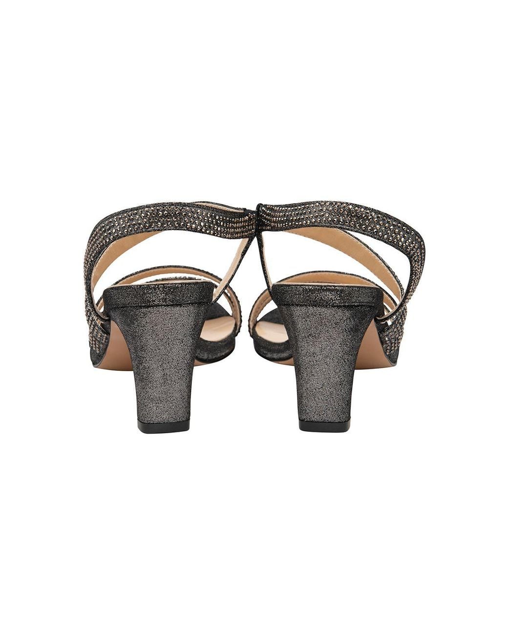 Lotus Metallic 'Bernadette' Open-Toe Sandals