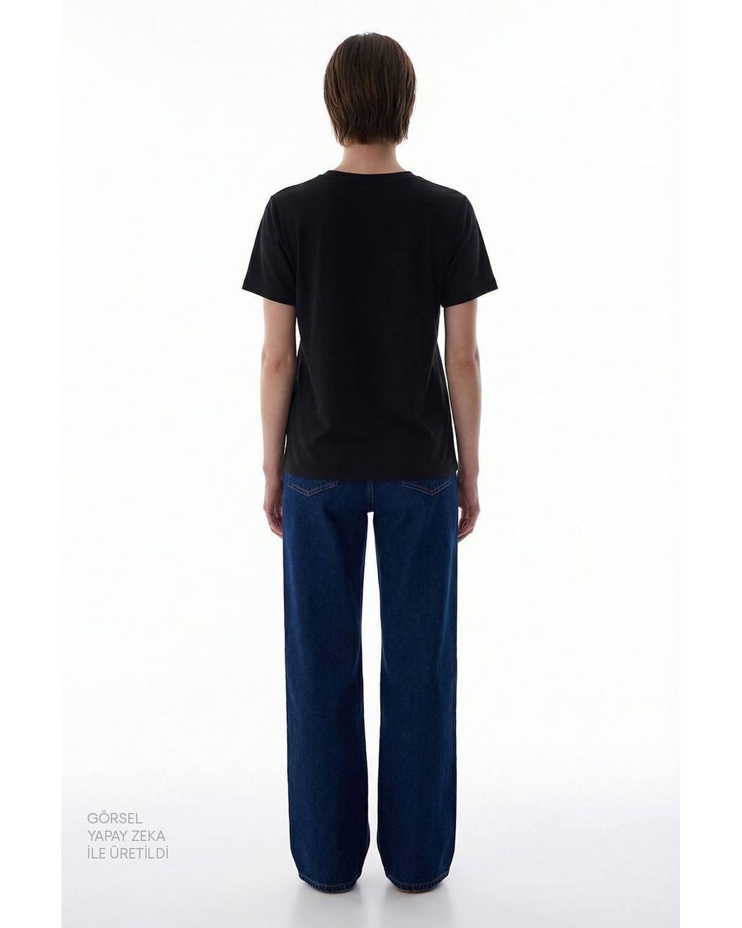 Penti Blue Modal T-Shirt Crew Neck