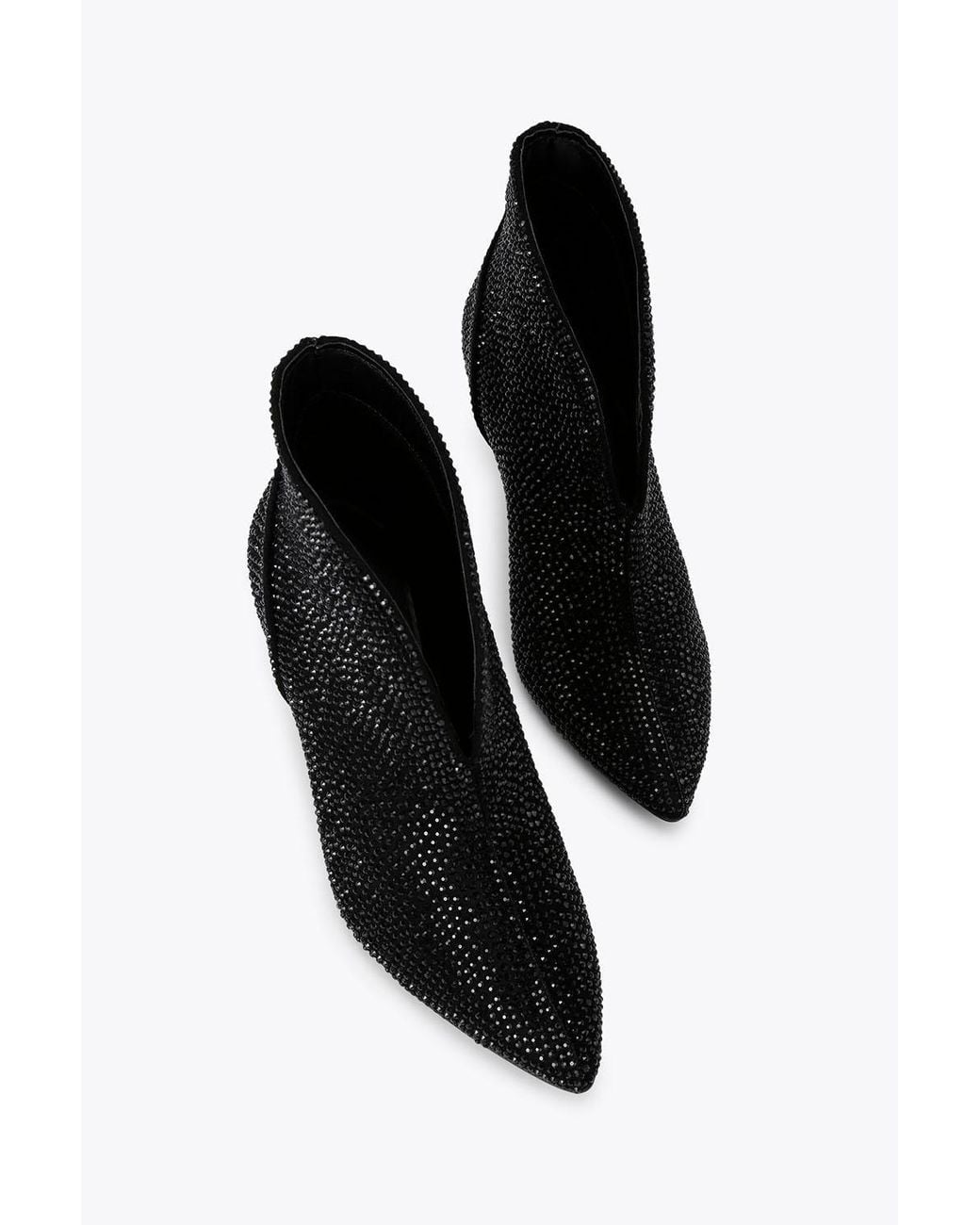 Carvela Kurt Geiger Black 'Flute Shoe Boot' Boots