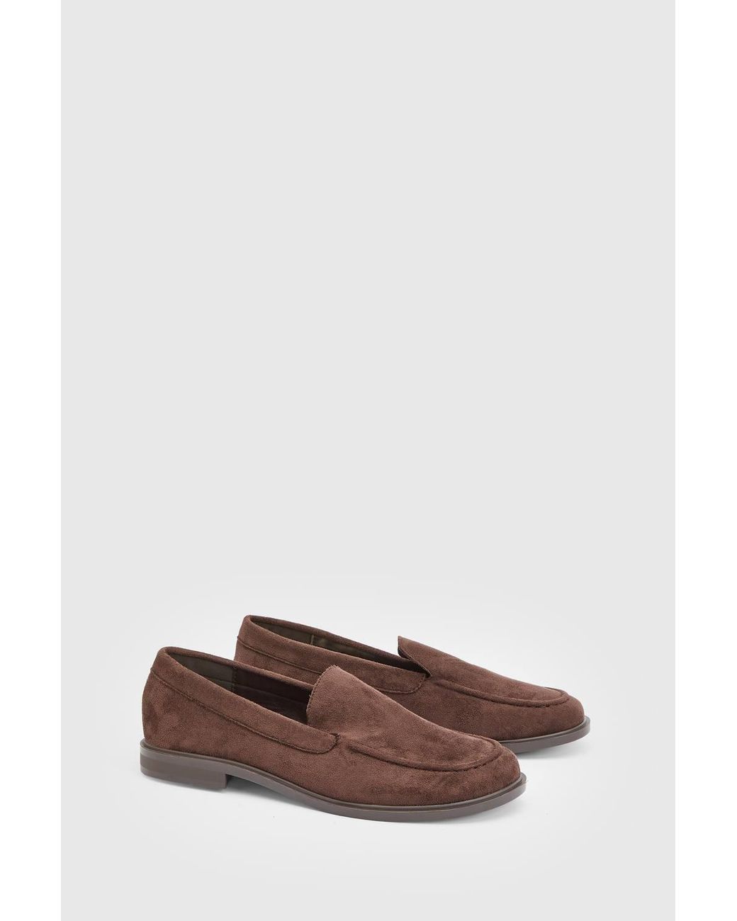Wallis Blue Clara Faux Suede Loafers