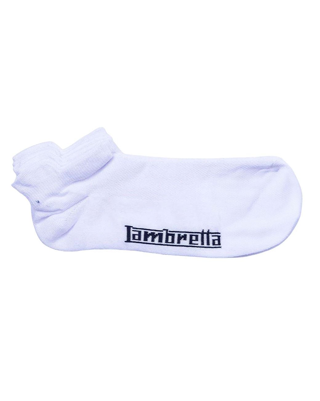 Lambretta White Trainer Socks (Pack Of 3) for men