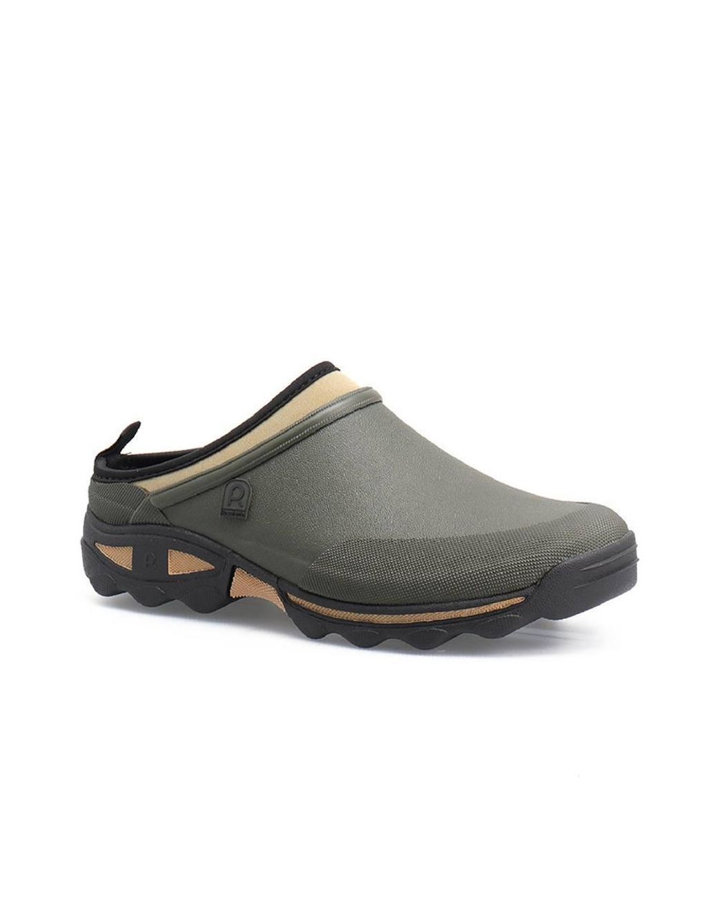Rouchette Gray Outdoor Garden Clean Land Clog Shoes