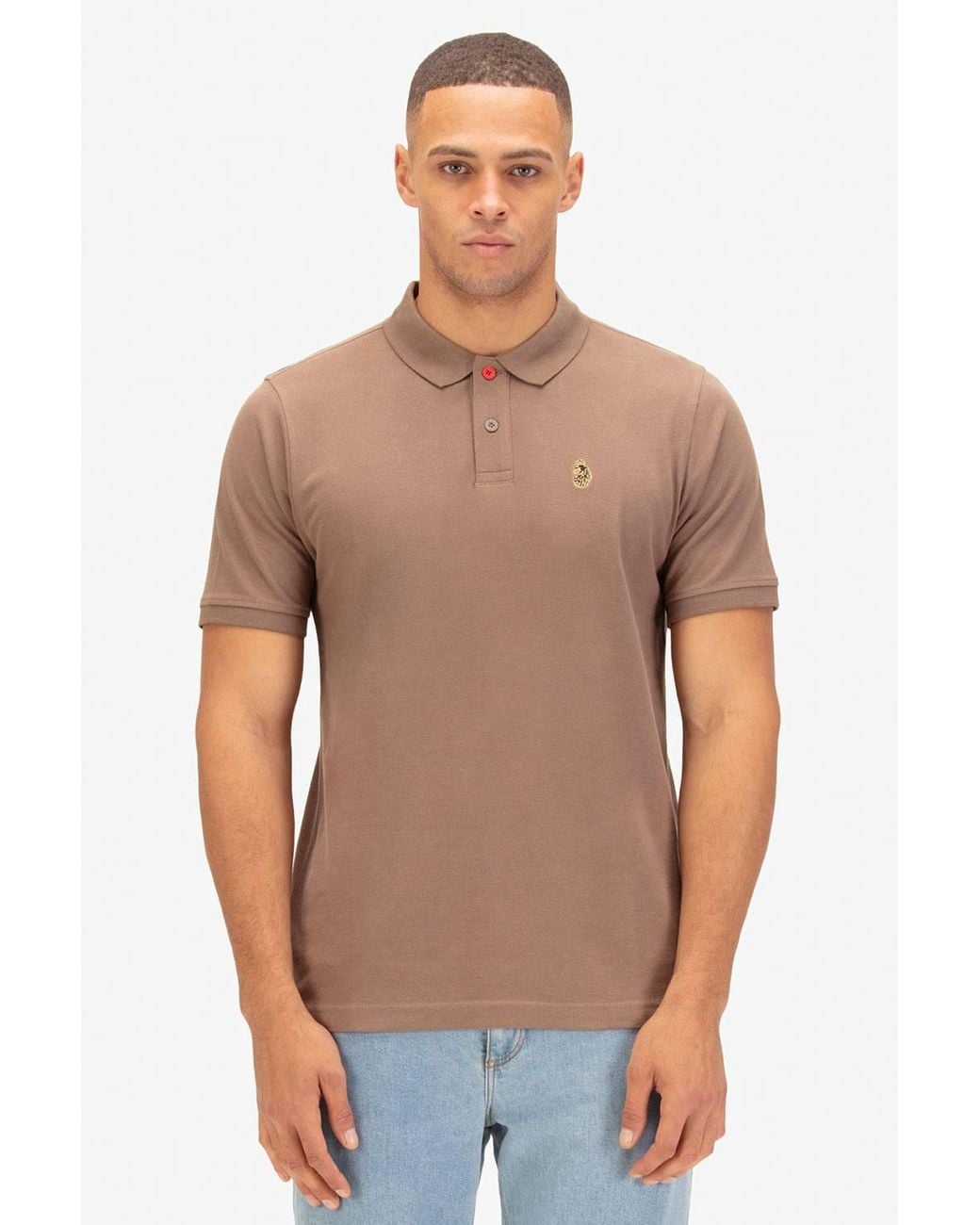Luke 1977 Brown New Mead 2Pack Polo for men