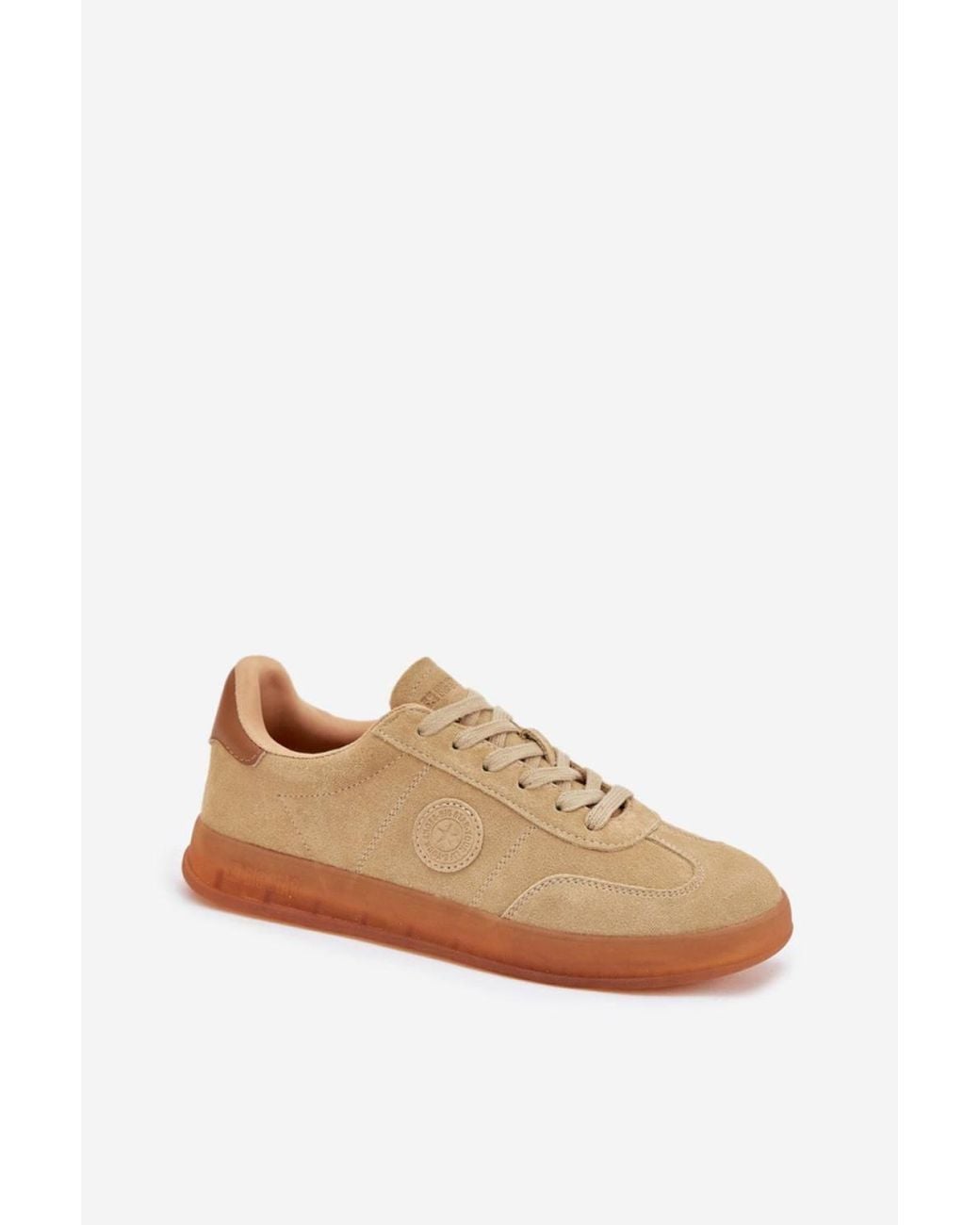 Love Lace White Everyday Suede Sporty Sports Trainers