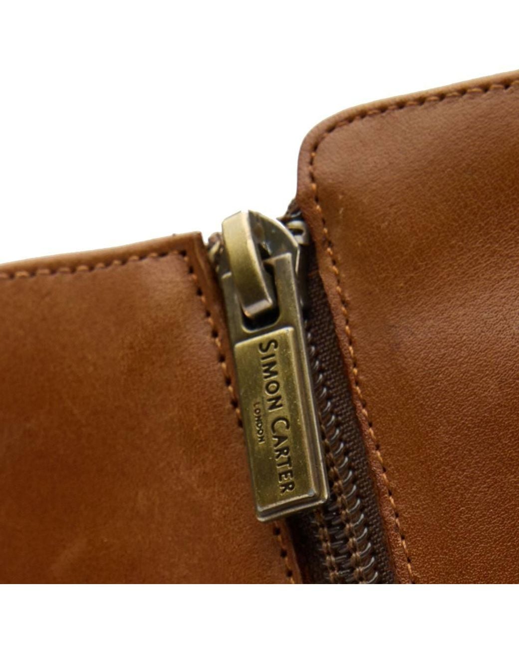 Simon Carter Brown Primrose 3 Inside Zip Boots for men