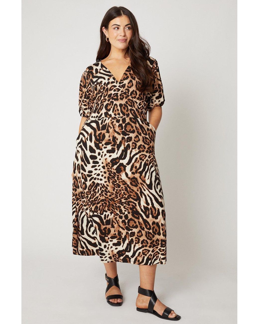 Wallis zebra 2025 print dress