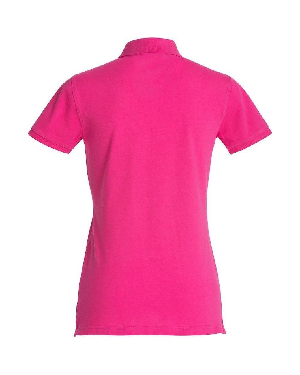 Clique Pink Premium Stretch Polo Shirt