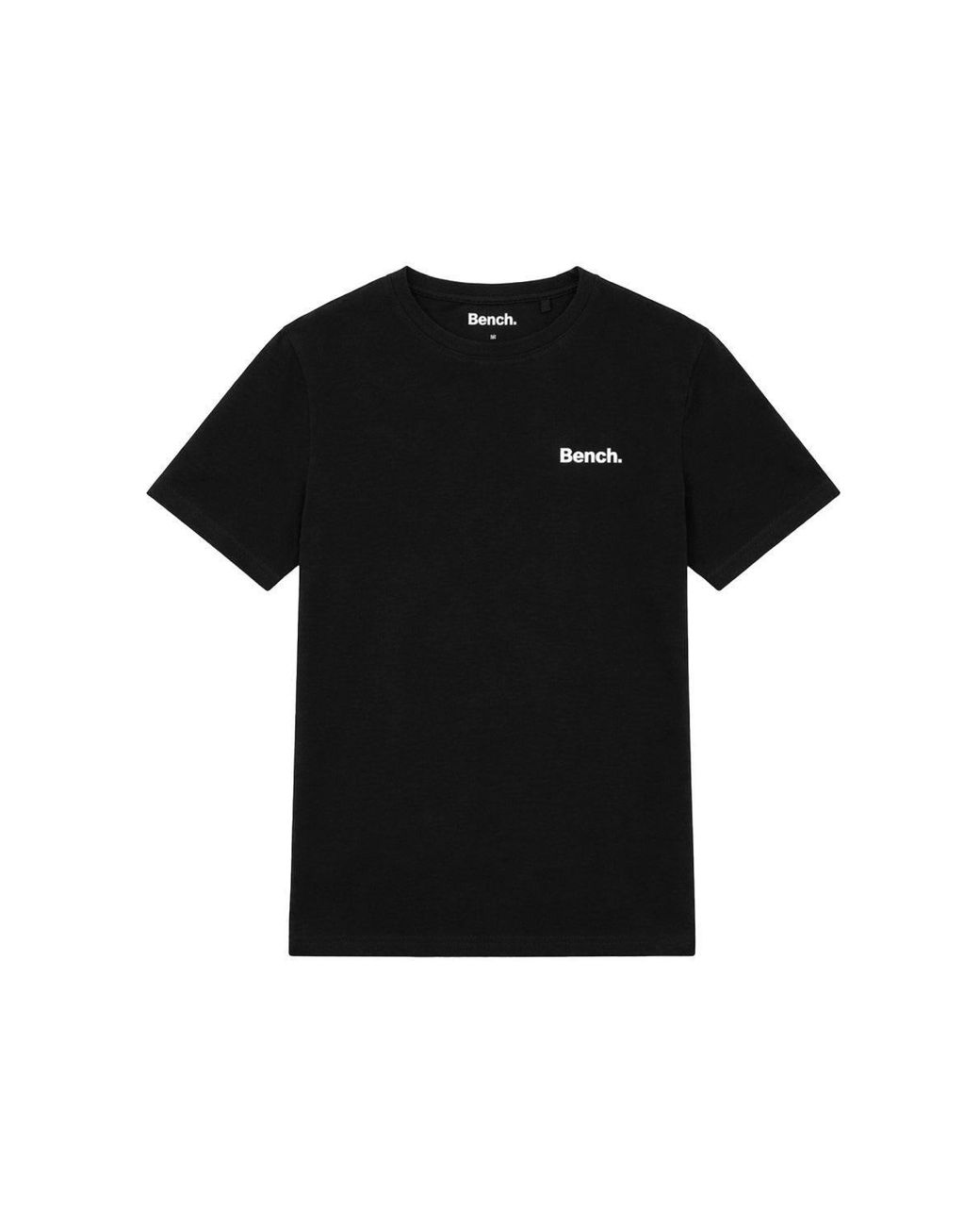 Bench Black 100% Cotton Logo Soft Breathable Casual Everyday Wear Top for men