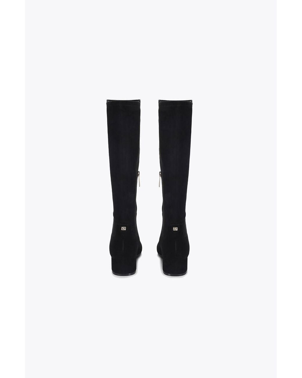 KG by Kurt Geiger Black 'Tabina High Leg' Suede Boots