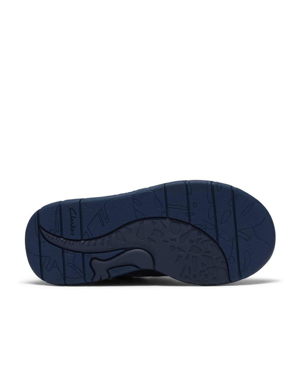 Clarks Blue Steggy Soar K Combination Trainers