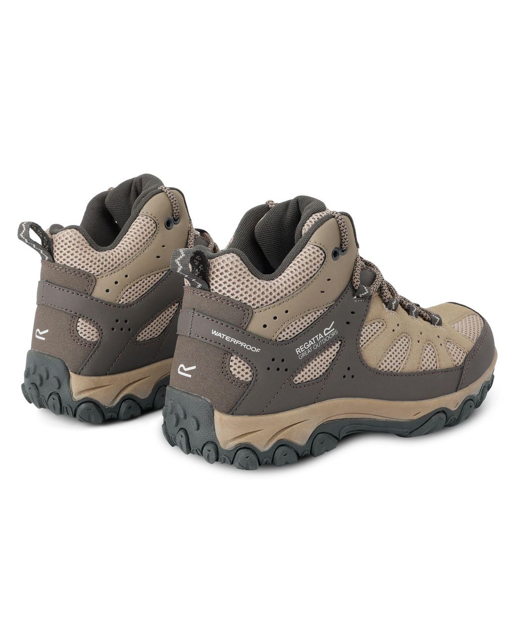 Regatta Gray Edgepoint Waterproof Breathable Mid Walking Boots