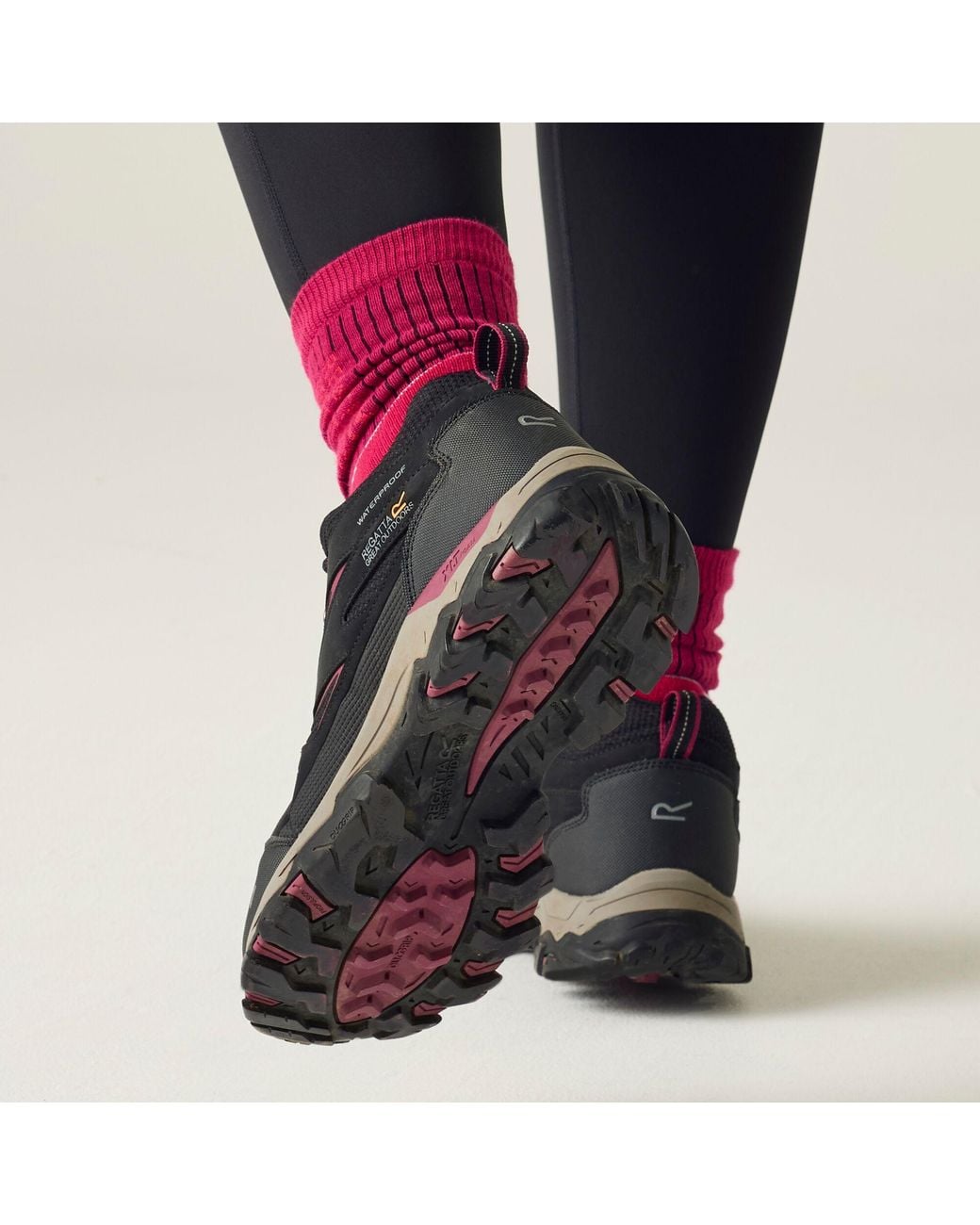 Regatta Black Lady Holcombe Iii Low Waterproof Shoes