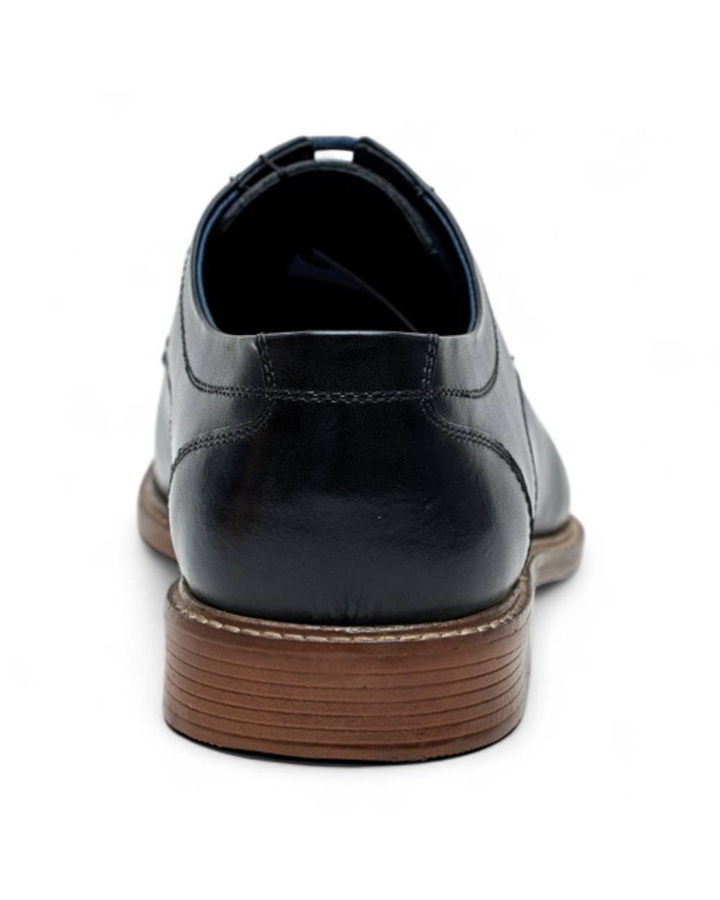Infinity Leather Blue Ben Sherman Leather Oxford Brogue Formal Derby Shoes for men
