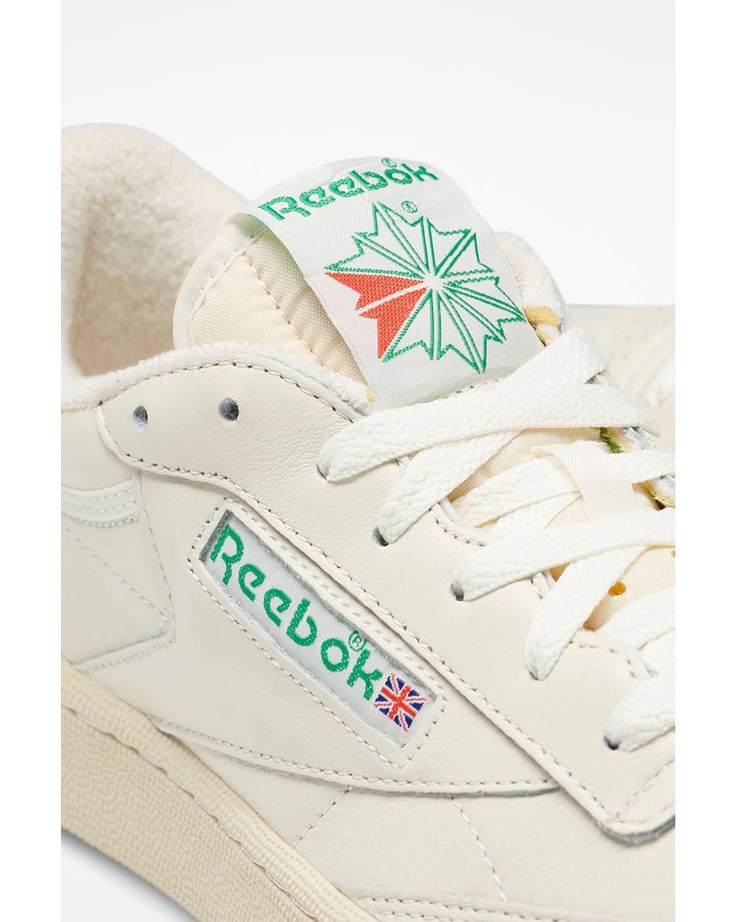 Reebok White Club C 85 Vintage Trainers Chalk