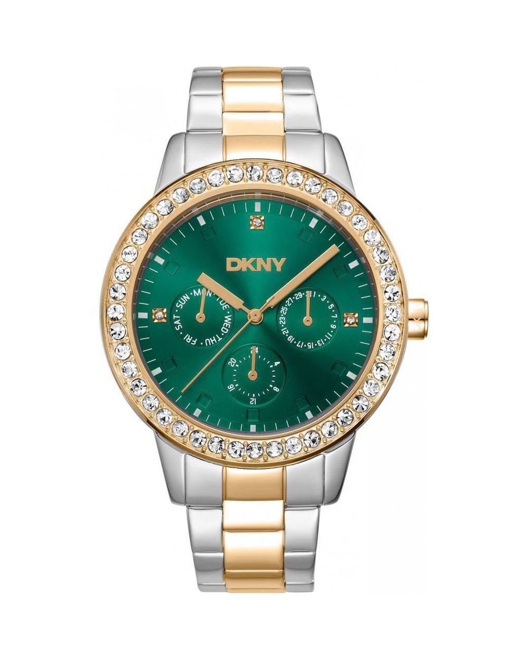 DKNY Green Dk1L055M0075 Parsons 40Mm Quartz Watch