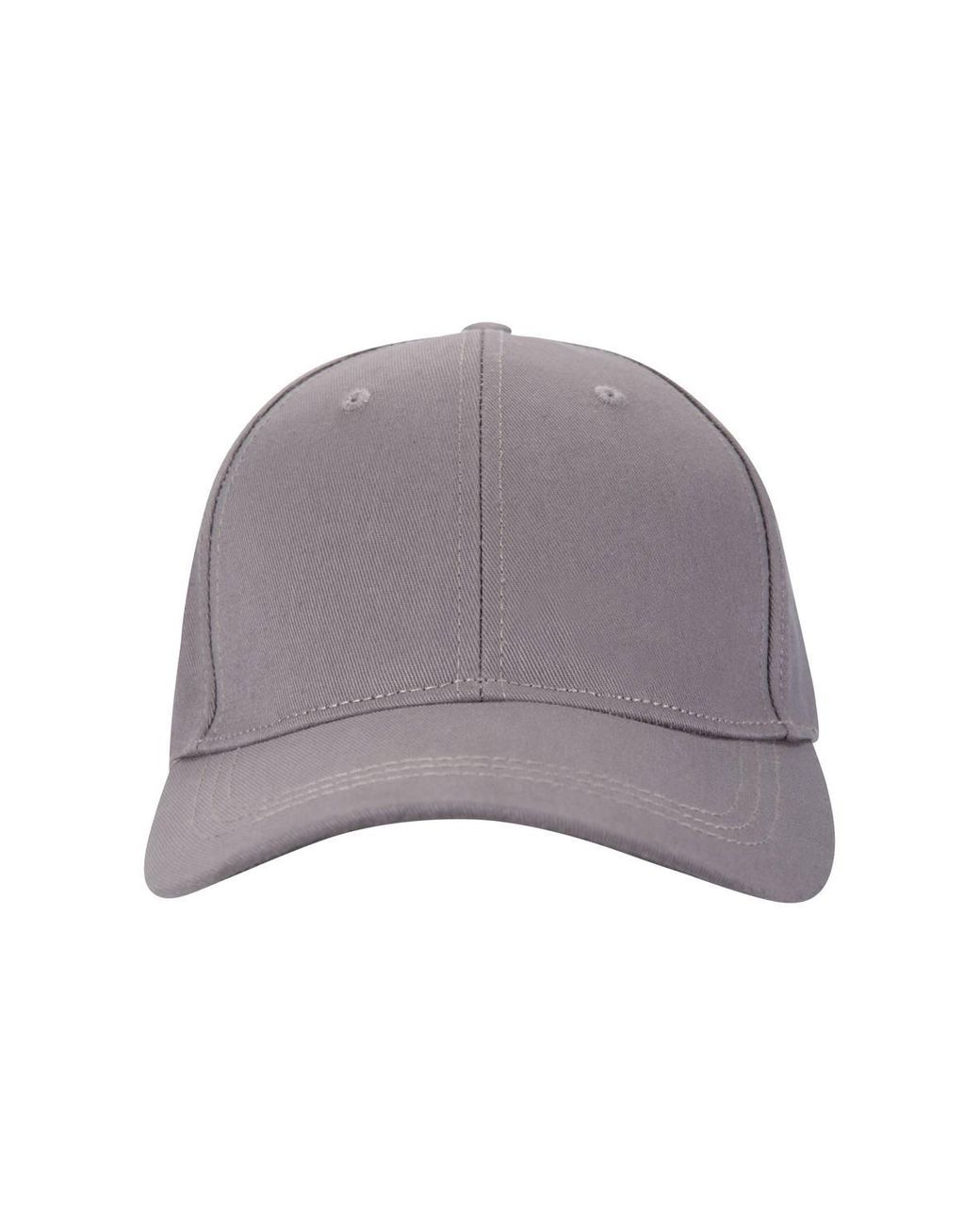 Mountain Warehouse Gray Lightweight Breathable Adjustable Cotton Baseball Cap With Sweatband for men