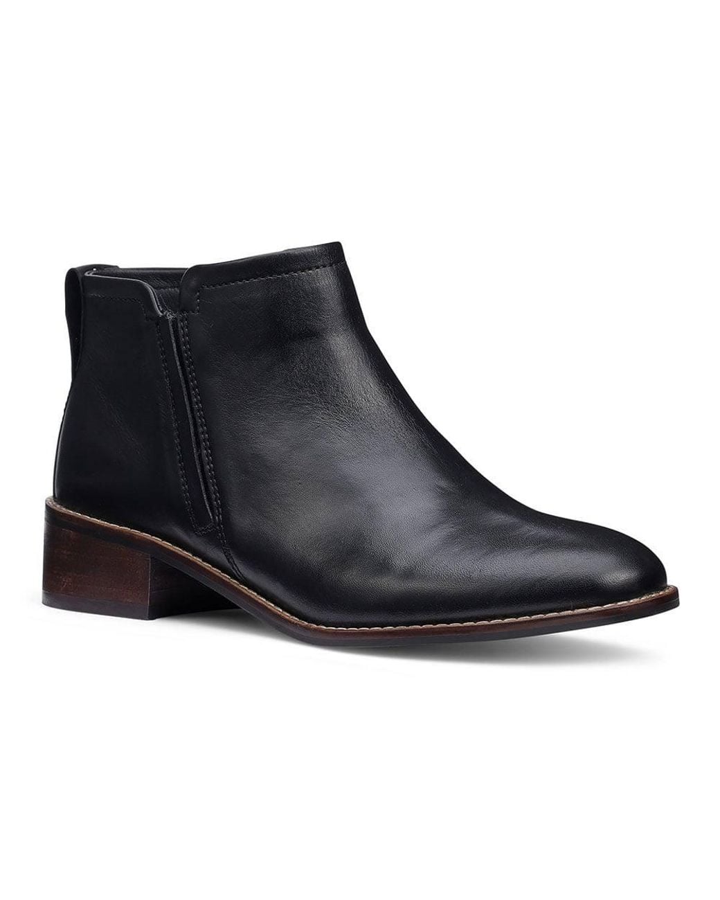 Hotter Blue 'Charlotte' Western Ankle Boots