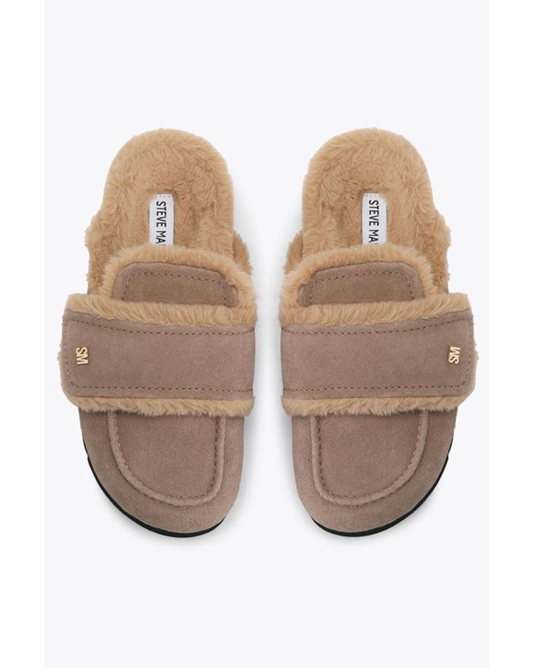 Steve Madden Brown 'Bomb Suede' Suede Flats