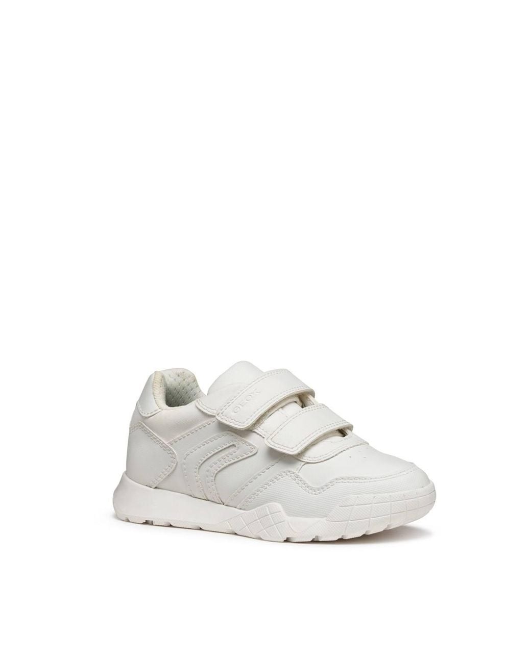 Geox White J Rann-E Sneakers