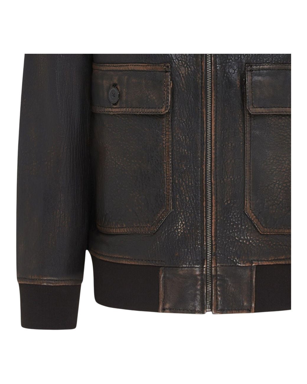 Infinity Leather Black Leather Bomber Sheepskin Collar G-1 Pilot Jacket for men