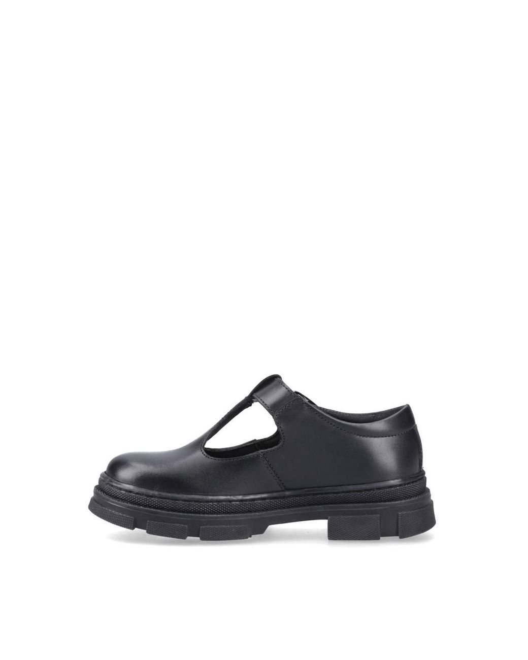 Hush Puppies Black Dulci Senior School Shoe