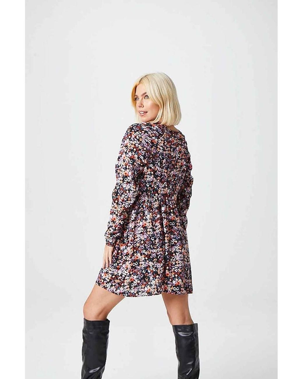 Urban Bliss Multicolor Empire Line Dress