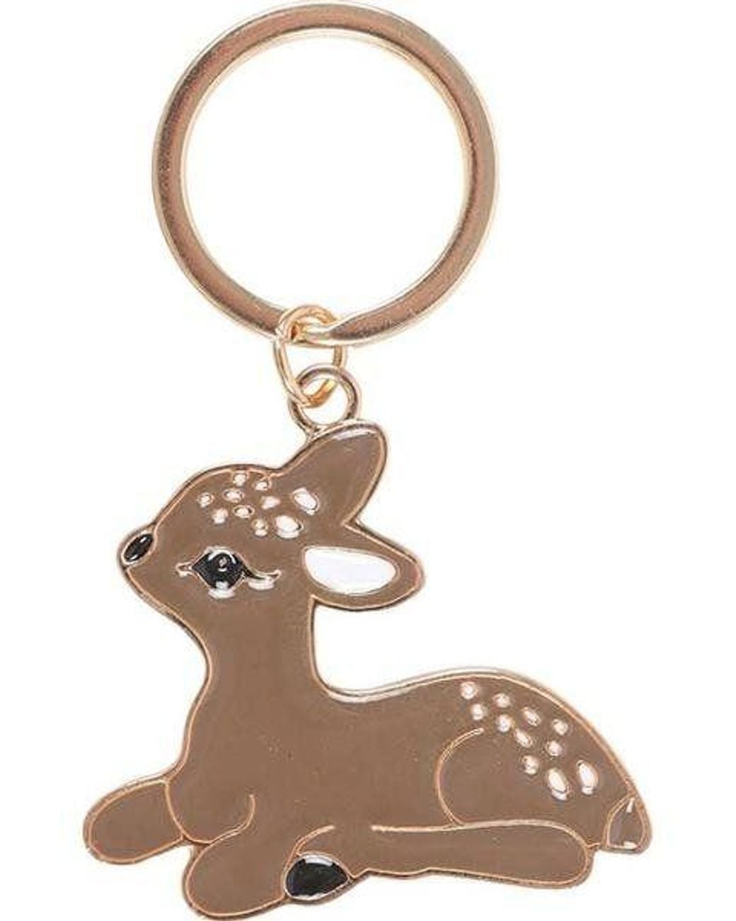 KDMD Green Felicity Fawn Keyring