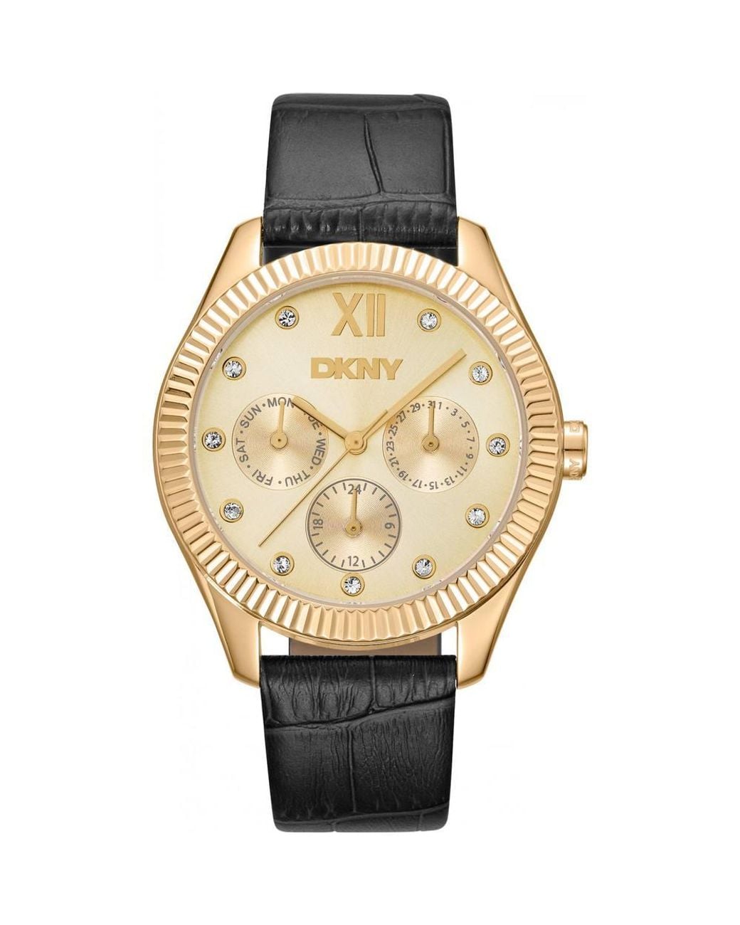 DKNY Metallic Dk1L128L0025 38Mm Quartz Watch