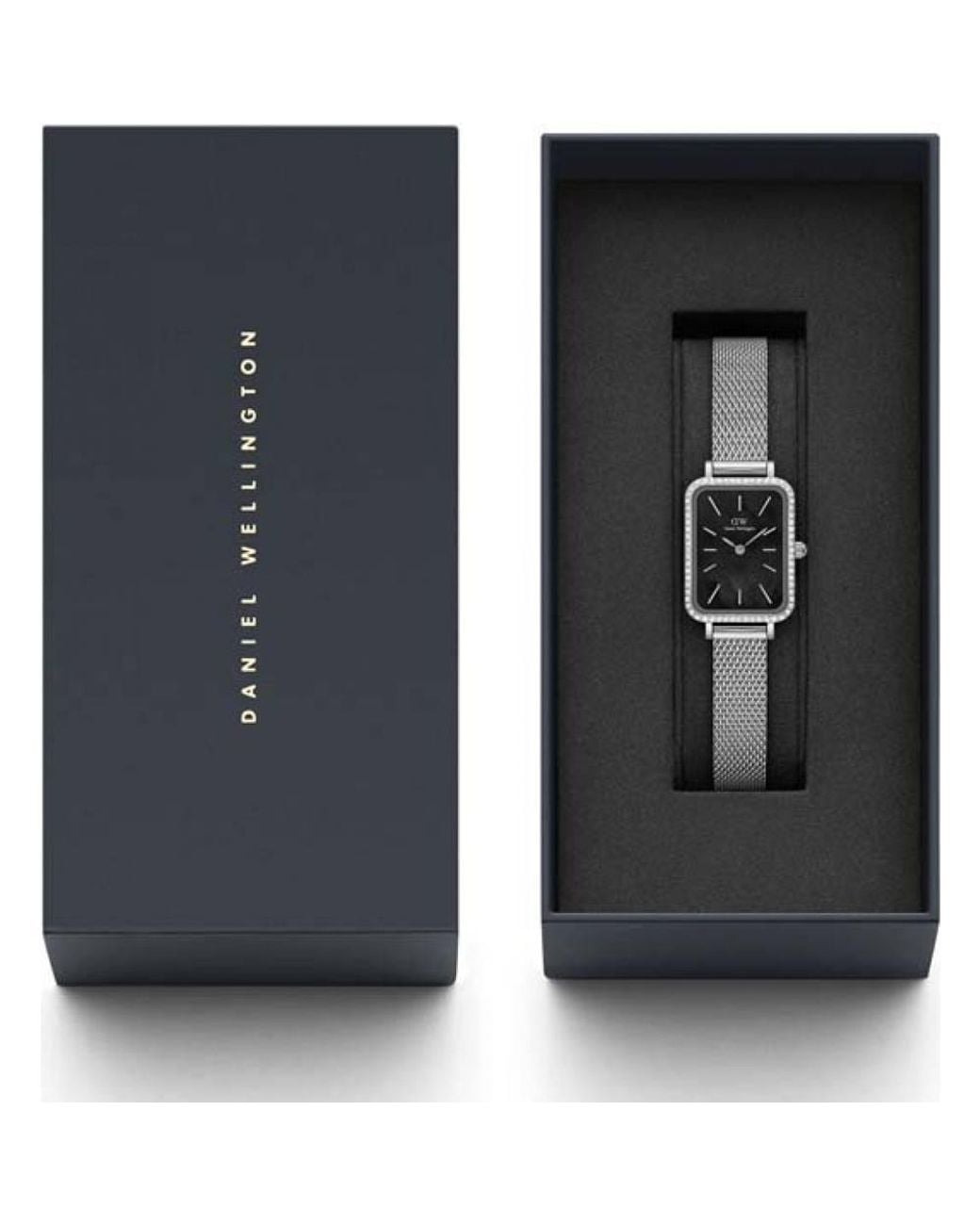 Daniel Wellington Black Dw00100667 Quadro 20Mm Quartz Watch