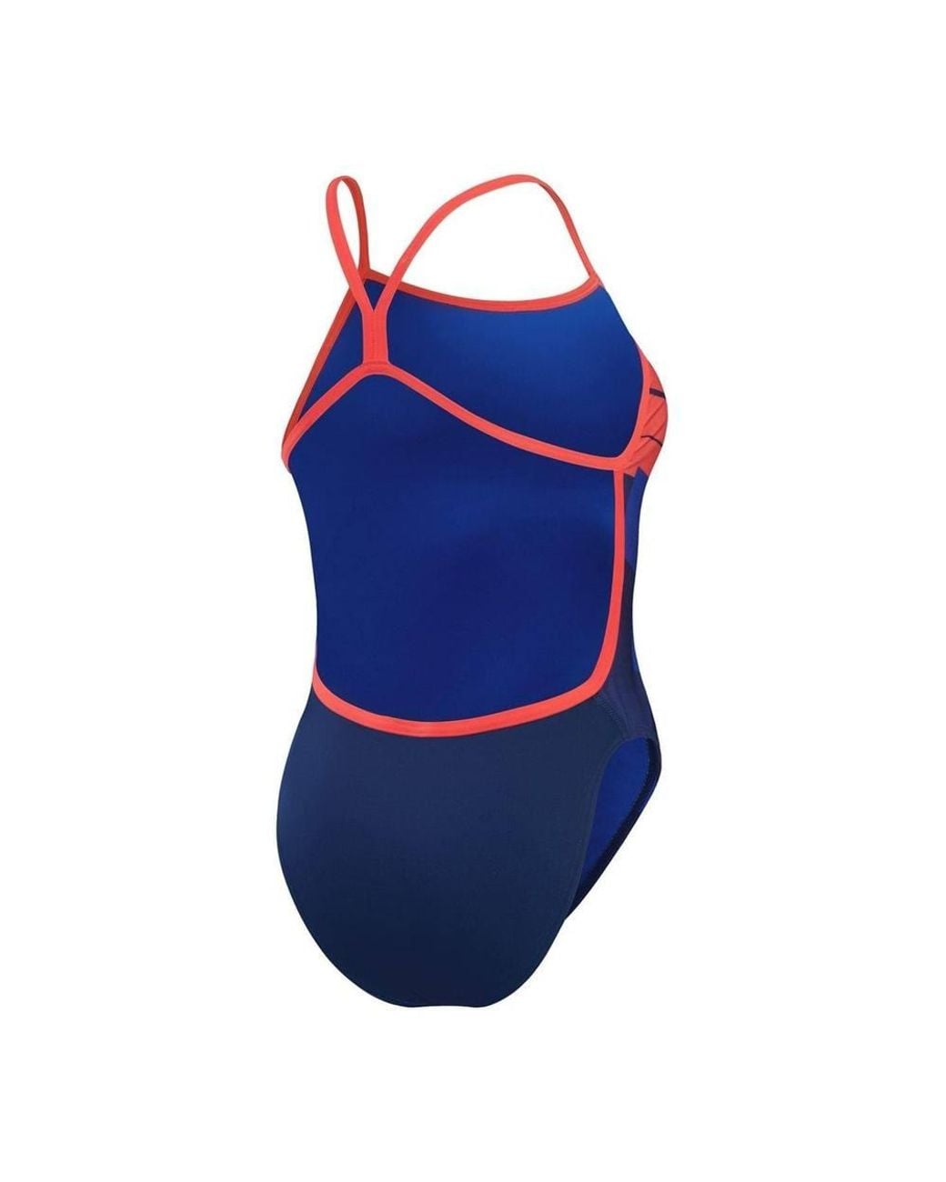 Speedo Blue Placement Star One Piece Swimsuit