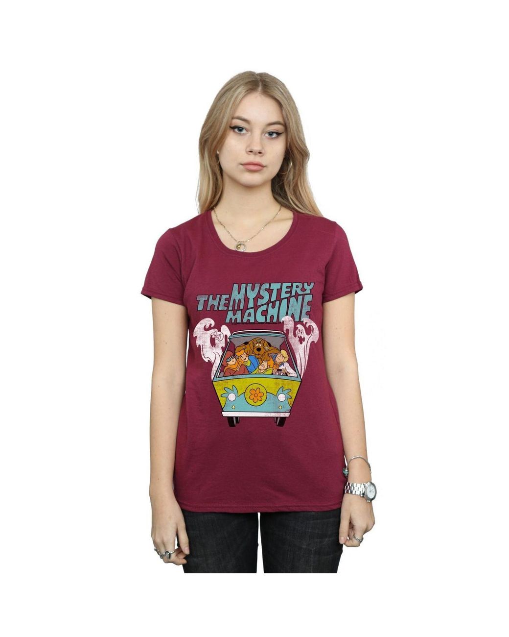 Scooby Doo Red Mystery Machine Cotton T-Shirt